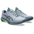 Asics Solution Speed FF 4 Mens Clay Tennis Shoe - Grey Blue/Ironclad