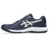 Asics Gel Dedicate 9 Mens Tennis Shoe - Midnight/Oatmeal