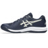 Asics Gel Dedicate 9 Mens Wide (2E) Tennis Shoe - Midnight/Oatmeal