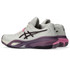 Asics Gel Resolution X Womens Clay Tennis Shoe - Soft Oat/Dark Aubergine