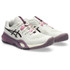 Asics Gel Resolution X Womens Wide (D) Tennis Shoe - Soft Oat/Dark Aubergine