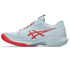 Asics Solution Speed FF 4 Womens Clay Tennis Shoe - Sky/Sienna