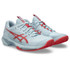 Asics Solution Speed FF 4 Womens Clay Tennis Shoe - Sky/Sienna