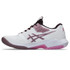 Asics Solution Speed FF 4 Womens Tennis Shoe - White/Dusty Mauve
