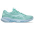 Asics Solution Speed FF 4 Womens Tennis Shoe - Oasis Green/Light Blue
