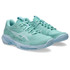 Asics Solution Speed FF 4 Womens Tennis Shoe - Oasis Green/Light Blue