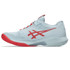 Asics Solution Speed FF 4 Womens Tennis Shoe - Sky/Sienna