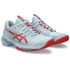 Asics Solution Speed FF 4 Womens Tennis Shoe - Sky/Sienna