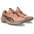 Asics Solution Speed FF 4 Womens Tennis Shoe - Cantaloupe/Black Coffee