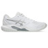 Asics Gel Dedicate 9 Womens Wide (D) Tennis Shoe - White/Pure Silver