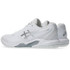 Asics Gel Dedicate 9 Womens Wide (D) Tennis Shoe - White/Pure Silver
