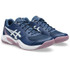 Asics Gel Dedicate 9 Womens Tennis Shoe - Independence Blue/White