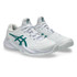 Asics Court FF 3 Womens Tennis Shoe - White/Pitch Green