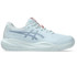Asics Gel Resolution X GS Junior Tennis Shoe - Sky/Grey Blue - Final Sale