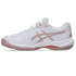 Asics Gel Game GS Junior Tennis Shoe - White/Morganite