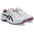 Asics Gel Game GS Junior Tennis Shoe - White/Independence Blue