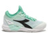 Diadora Speed Blushield Fly 5 Plus AG Womens Tennis Shoe - Cabbage/Black/White