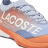 Lacoste AG-LT25 Lite Mens Clay Tennis Shoe - Light Blue/Orange