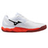Mizuno Wave Enforce Court Mens Tennis Shoe - White/Fiery Red