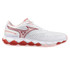 Mizuno Wave Enforce Tour 2 Womens Tennis Shoe - White/Pinkesque