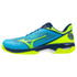 Mizuno Wave Strike Mens Pickleball Shoe - Jet Blue/Lightning Yellow