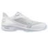 Mizuno Wave Strike Womens Pickleball Shoe - White/Ice Water