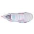 K Swiss K Frame Womens Padel Shoe - White/Soft Neon Blue/Neon Bubble Gum
