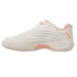 K Swiss Hypercourt Express 3 Womens Tennis Shoe - Egret/Peach Parfait