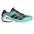 adidas Adizero Ubersonic 5 Mens Tennis Shoe - Flash Aqua/Core Black/Lucid Orange