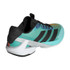 adidas Adizero Ubersonic 5 Mens Tennis Shoe - Flash Aqua/Core Black/Lucid Orange