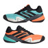 adidas Barricade 14 Mens Tennis Shoe - Flash Aqua/Black/Lucid Orange
