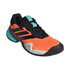 adidas Barricade 14 Mens Tennis Shoe - Flash Aqua/Black/Lucid Orange