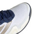 adidas Barricade 14 Mens Tennis Shoe - White/Cyber Metallic/Dark Blue