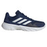 adidas CourtJam Control 3 Mens Tennis Shoe - Dark Blue/Zero Metallic/White