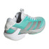 adidas Adizero Ubersonic 5 Womens Tennis Shoe - Flash Aqua/Silver Metallic/Blush Pink