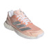adidas Defiant Speed 2 Womens Tennis Shoe - Blush Pink/Silver Metallic/White