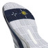 adidas Crazyquick Boost Mens Padel Shoe - White/Silver Metallic/Dark Blue