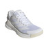 adidas Crazyquick LS Womens Padel Shoe - White/White/Zero Metallic