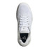 adidas Crazyquick LS Womens Padel Shoe - White/White/Zero Metallic