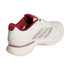 adidas Avacourt 3 Womens Tennis Shoe - Chalk White/Ice Gold Metallic/Victory Red