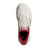 adidas Avacourt 3 Womens Tennis Shoe - Chalk White/Ice Gold Metallic/Victory Red