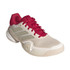 adidas Barricade 14 Mens Tennis Shoe - Chalk White/Ice Gold Metallic/Victory Red - Final Sale