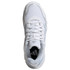 adidas CourtJam Control 3 Womens Tennis Shoe - White/Crystal White/Silver Metallic
