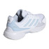 adidas CourtJam Control 3 Womens Tennis Shoe - White/Crystal White/Silver Metallic