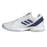 adidas Avaluxe Womens Tennis Shoe - White/Ice Navy/Zero Metallic