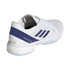 adidas Avaluxe Womens Tennis Shoe - White/Ice Navy/Zero Metallic