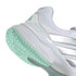 adidas Gamecourt 3 Womens Tennis Shoe - White/Silver/Ice Blue