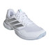 adidas Gamecourt 3 Womens Tennis Shoe - White/Silver/Ice Blue