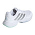 adidas Gamecourt 3 Womens Tennis Shoe - White/Silver/Ice Blue