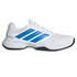 adidas Gamecourt 3 Mens Tennis Shoe - White/Lucid Ray Blue/Core Black